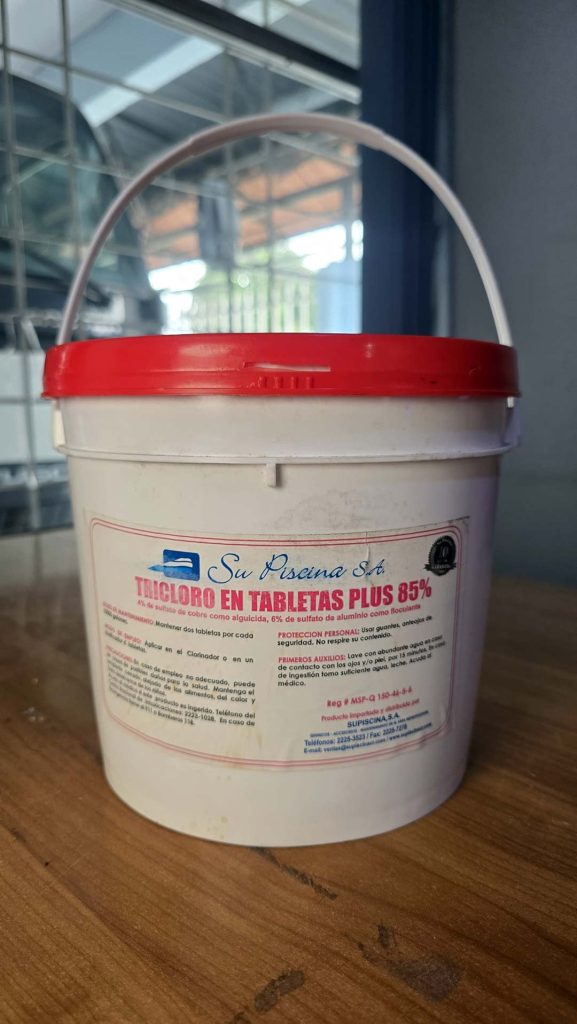 Tricloro en tabletas Plus 85 % — Su Piscina, Costa Rica